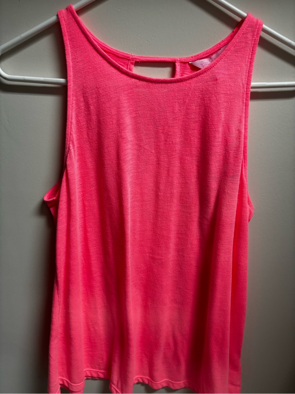 Lilly Pulitzer Neon Pink Sleeveless Tank